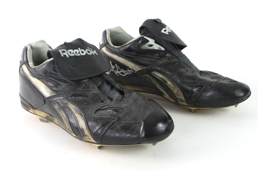1993 Jack McDowell Chicago White Sox Signed Game Worn Reebok Cleats (MEARS LOA/JSA) Cy Young Season