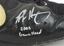 2002 Bob Howry Chicago White Sox Signed Game Worn Nike Cleats (MEARS LOA/JSA)