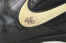 2002 Bob Howry Chicago White Sox Signed Game Worn Nike Cleats (MEARS LOA/JSA)