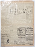 1911-56 Baseball Newspaper Collection - Lot of 10