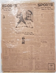 1911-56 Baseball Newspaper Collection - Lot of 10