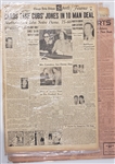 1911-56 Baseball Newspaper Collection - Lot of 10