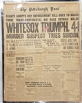 1911-56 Baseball Newspaper Collection - Lot of 10