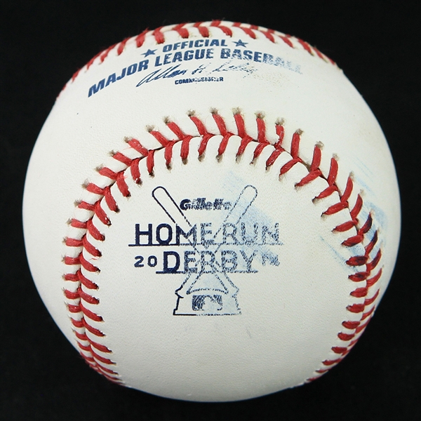 2014 Josh Donaldson Oakland Athletics OML Selig HR Derby Used Baseball (MEARS LOA/MLB Hologram)