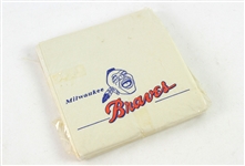 1953-65 Milwaukee Braves Napkins - Pack of Approximately 20