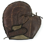 1900s-10s Game Used First Basemans Mitt (MEARS LOA)