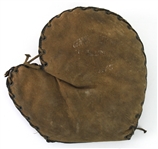 1900's-10's Game Used First Baseman's Mitt (MEARS LOA)