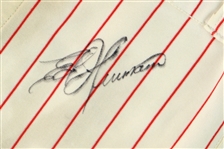 1972 Ed Herrmann Chicago White Sox Signed Game Worn Home Uniform Pants (MEARS LOA/JSA)