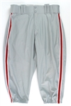 2013 Jimmy Rollins Philadelphia Phillies Game Worn Road Uniform Pants (MEARS LOA/Player Letter)