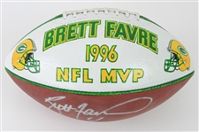 1996 Brett Favre Green Bay Packers Signed ONFL Tagliabue NFL MVP Painted Football (MEARS LOA/JSA)