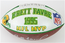 1995 Brett Favre Green Bay Packers Signed ONFL Tagliabue NFL MVP Painted Football (MEARS LOA/JSA)