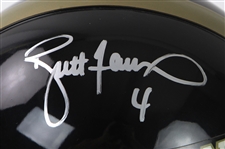 1987-90 Brett Favre Southern Miss Golden Eagles Signed Full Size Professional Model Helmet (JSA)