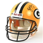 1997 Brett Favre Green Bay Packers Signed Super Bowl XXXI Full Size Professional Model Helmet (JSA)