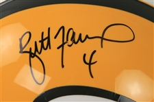 1997 Brett Favre Green Bay Packers Signed Super Bowl XXXI Full Size Professional Model Helmet (JSA)
