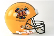 1997 Brett Favre Green Bay Packers Signed Super Bowl XXXI Full Size Professional Model Helmet (JSA)