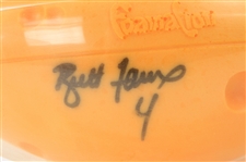 1995 Brett Favre Green Bay Packers Signed Foamation Cheese Football Display (JSA) 217/250