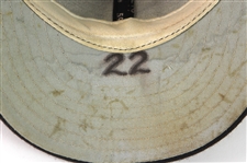 2002-04 Jose Valentin Chicago White Sox Signed Game Worn Cap (MEARS LOA/JSA)
