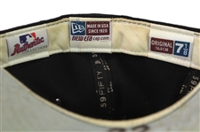 2002-04 Jose Valentin Chicago White Sox Signed Game Worn Cap (MEARS LOA/JSA)