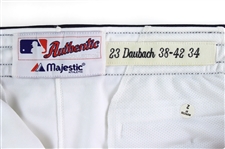 2003 Brian Daubach Chicago White Sox Signed 1983 Home Throwback Uniform (MEARS A10/JSA)