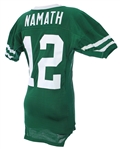 1984-87 Joe Namath New York Jets Post Career Jersey (MEARS LOA)