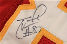 1996 Tamarick Vanover Kansas City Chiefs Signed Game Worn Home Jersey (MEARS A10/JSA)
