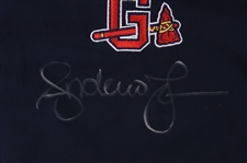 2010's Andruw Jones Gwinnett Braves Signed Warm Up Jacket (MEARS LOA/JSA/Player LOA)