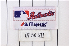 2001 David Wells Chicago White Sox Dual Signed Game Worn Home Jersey (MEARS A10/JSA)