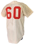 1972 Bill Melton Chicago White Sox Signed Game Worn Home Jersey (MEARS A7/JSA)