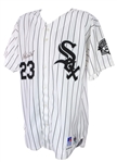 1993 Robin Ventura Chicago White Sox Signed Game Worn Home Jersey (MEARS A10/JSA)