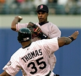 2000 Frank Thomas Chicago White Sox Signed Game Worn Home Jersey (MEARS A10/JSA)