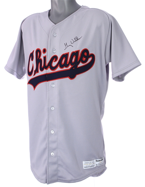 1986-87 Greg Walker Chicago White Sox Signed Prototype Road Jersey (MEARS LOA/JSA)