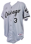 2000 Harold Baines Chicago White Sox Signed Game Worn Road Jersey (MEARS A10/JSA)