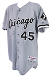 2000 Carlos Lee Chicago White Sox Signed Game Worn Road Jersey (MEARS LOA/JSA)