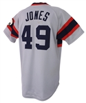 1984 Al Jones Chicago White Sox Game Worn Road Jersey (MEARS LOA)