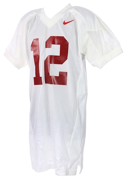 2000s Ken Stabler Alabama Crimson Tide Signed Jersey (JSA)