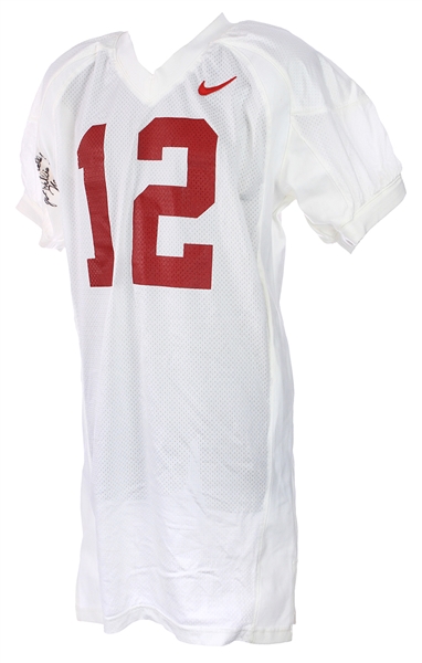 2000s Joe Namath Alabama Crimson Tide Signed Jersey (JSA)