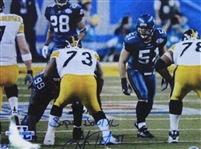 2006 Lofa Tatupu Seattle Seahwaks Super Bowl XL Game Equipment - Lot of 4 w/ Skull Cap, Glove & Sock Covers (MEARS LOA)   