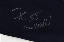 2015-17 Frank Clark Seattle Seahawks Signed Game Worn Uniform Pants (MEARS LOA/JSA)