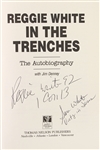 1996 Reggie White Sara White Green Bay Packers Signed In The Trenches Hardcover Book (JSA)