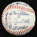 1975 Atlanta Braves Team Signature Stamped Baseball