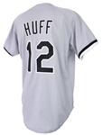 1993 Mike Huff Chicago White Sox Game Worn Road Uniform (MEARS LOA)