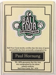 1990's Paul Hornung Green Bay Packers Signed Full Size Helmet (JSA)