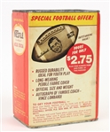 1960's Vince Lombardi Green Bay Packers Nestle EverReady Milk Cocoa Container