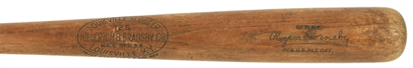 1920s Rogers Hornsby St. Louis Cardinals H&B Louisville Slugger Store Model Bat 