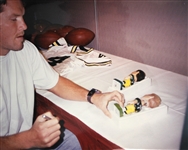 1996 Brett Favre Green Bay Packers Signed 9 Bobblehead (1,527/3,000)