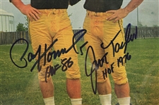 2000's Green Bay Packers Signed Mini Helmet & Framed Collection - Lot of 5 w/ Jim Taylor, Paul Hornung, Fuzzy Thurston, Jerry Kramer & More (JSA)
