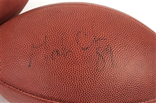 1990's Football Collection - Lot of 3 w/ Green Bay Packers 1995-96 NFC Central Champs + Ted Hendricks & Mark Chmura Signed (JSA)