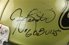 1990's-2010's Football Helmet Collection - Lot of 4 w/ Oregon Ducks, Ohio State Buckeyes, Jim Leavitt Signed & More (MEARS LOA/JSA)