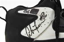 1995 Antonio Freeman Green Bay Packers Signed Nike Turf Shoes (MEARS LOA/JSA)