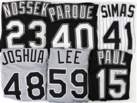 2000 Chicago White Sox Game Worn Jerseys - Lot of 6 w/ Man Soo Lee Signed, Josh Paul Signed, Von Joshua & More (MEARS LOA/JSA)